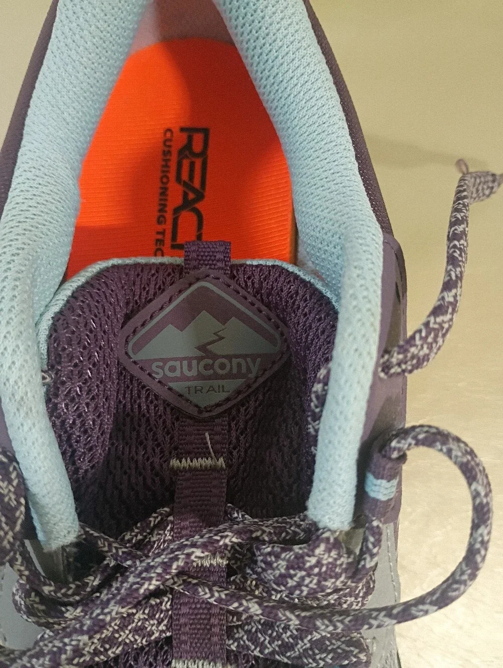 Saucony Women's SZ 7.5 Excursion TR15 Purple /Gray Running Shoes S10670-21 New